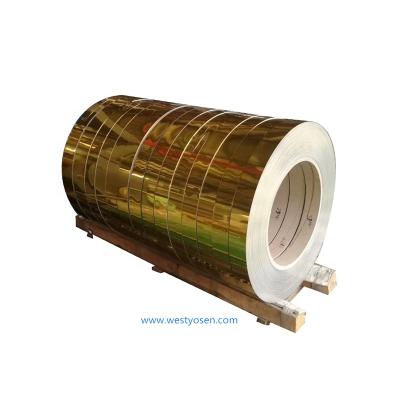 China WEST Stadium YOSEN PVDF Color Coated Aluminum Curtain Wall Aluminum Coil Roll Price for sale