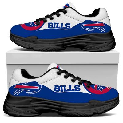 China Fashion Trend NFLE Displays American Football Team Custom Awkward Dad Custom Comfortable Printed Manufacturer Image 1pair Sneaker Shoes Mens for sale