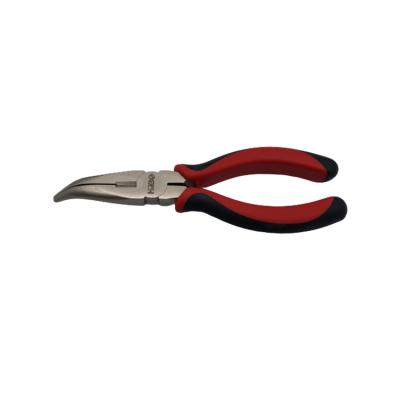 China Hot Sale MULTI FUNCTIONAL Professional Carbon Steel External Bent Nose Pliers for sale