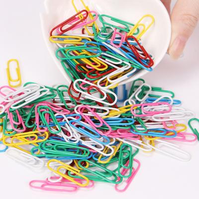 China Colorful Office School Home Metal Paper Clips for sale