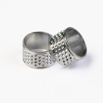 China Other Diy Tools Ring Finger Thimble Silver Sewing Thimble for sale