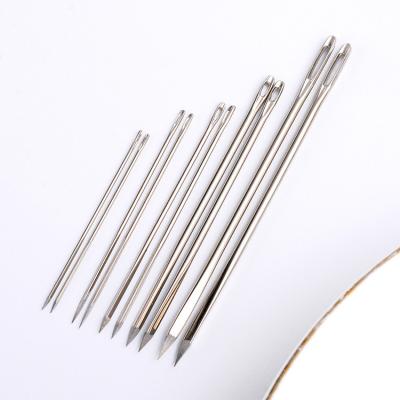 China Hand Sewing Handmade Leather Needle Art Leather Hand Sewing Needle Leather Triangle Prismatic DIY Needle for sale