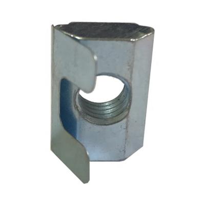 China Heavy Industry Galvanized Shrapnel Nut For EU Aluminum T-slot Profile for sale