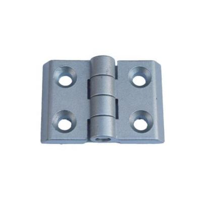 China GALVANIZED 4040 Silver Die Cast Zinc Butt Hinge For Cabinet Door for sale