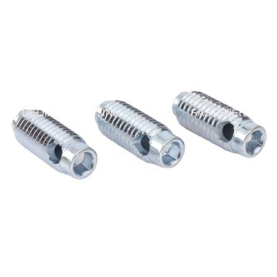 China M12 Accessories Aluminum Interior Metal Aluminum Alloy 45 Profile Screw Barrel Hollow Screw for sale