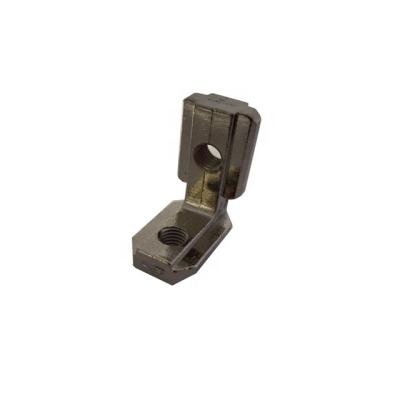 China Profile 4545 90 Degree Angle L Bracket For Aluminum Profile Right Angle Connector 4545 for sale