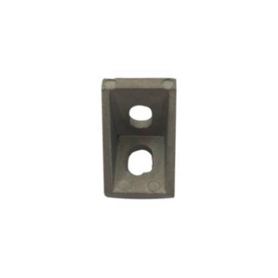 China Aluminum Profile 2020 Die Cast Aluminum Small Corner Brackets 20*20*17mm For Aluminum Profile 2020 Bracket for sale