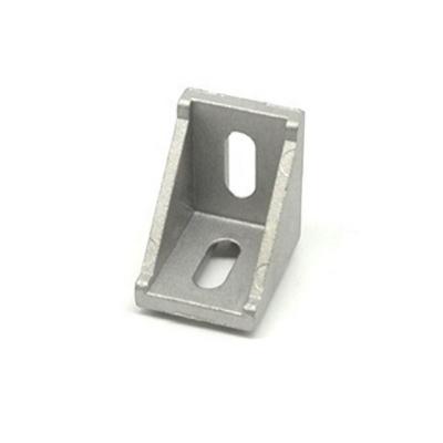 China Aluminum Alloy 30x30 Aluminum Alloy Die Cast L Bracket for sale