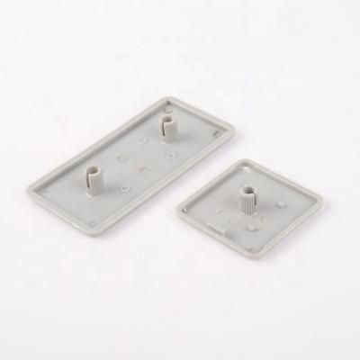 China Profile Plastic Aluminum Accessories 20/30/40/45/2040/3060/4080/4590 Gray Plastic End Cover for sale