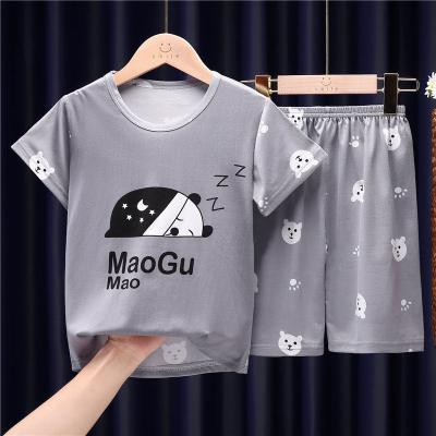 China Proveedor De Pijama Pajama Child Pajama Set Boy Pijama Ninos Dibujos Animados QUICK DRY Shorts Style Sleepwear Manufacturer Homewear for sale