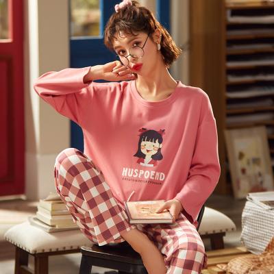 China Cotton QUICK DRY Quick Dry Pajamas Set For Women Cotton Ropa De Dormir Mujer Lengan Wholesale Daster Murah Baju Tidur Katun Baju Remaja for sale