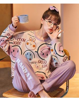 China Premium 100% Ladies Ropa De Dormir Algodn Para Mujer Baju Daster Wanita Tidur Cute Women's QUICK DRY Pajamas Wholesale Cotton QUICK DRY for sale