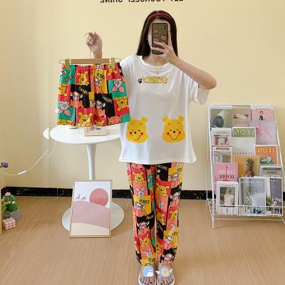 China Wholesale Girls Por QUICK DRY QUICK DRY Pajamas Home Sleep Wear Girls Short Sleepwear Pajamas Ropa De Dama Para Pajamas Set for sale