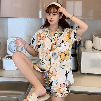 China Summer QUICK DRY QUICK DRY Loungewear Supplier Piyama Stelan Baju Tidur Piam Loungewear Set Pijama Al Por Mayor Mujer Lady Pajamas Women Sleepwear Pajamas for sale