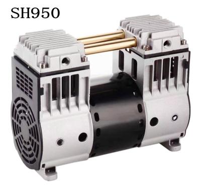 China SH950 950w AC Air Compressor Oil Free Silent Electric Main Motor for sale