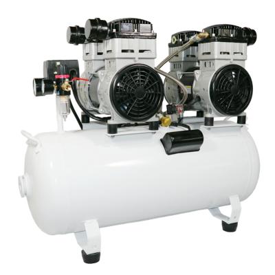 China GD65 2hp 15000W 65L Oil Free Mute Oil Free Air Compressor for sale