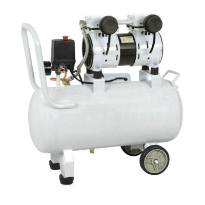 China Manufacturer Oil Free Sample Top Free Sample High Pressure Mobile Piston 30L Silent Oilless Air Compressor for sale