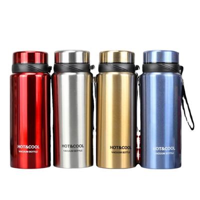 China Stainless Steel PORTABLE Water Bottle NorthForest Wide Mouth Thermos With Tea Infuser Tumbler Double Wall Insulated Hydraulic Vacuum Flask for sale