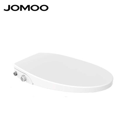 China JOMOO Toilet Seats Slow-end Bidet Self-cleaning Manual Toilet Seat Cover V-Shape Double Spouts Easy Installation for sale