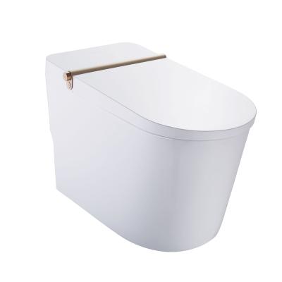 China JOMOO Modern Smart Toilet Automatic Closestool PP White Cover With Toilet Cistern And International Standard Plug for sale