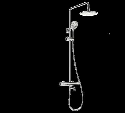 China With JOMOO Switch Pressure Automatic Constant Temperature Shower Head Set Chrome Raise-Lower Push for sale