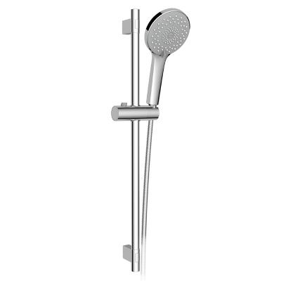 China Modern classic bathroom rain shower set head hand shower stainless steel 3 function handshower for sale