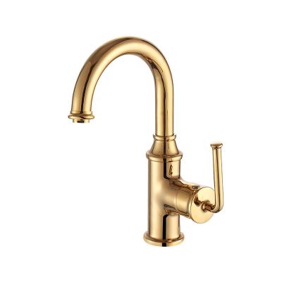 China Wholesale Luxury Rose Gold Exquisite Bathroom Taps Rain Shower Mixer Faucet On Sale for sale