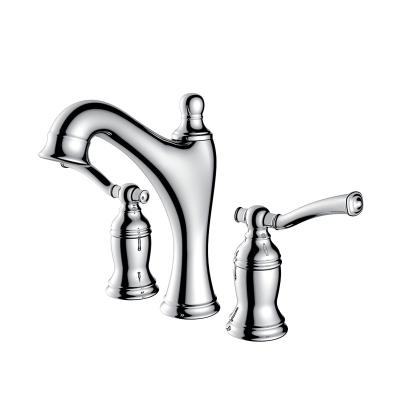 China Without Needle Luxury Exquisite European Style Bathroom Taps Shower Mixer Faucet For Sale for sale