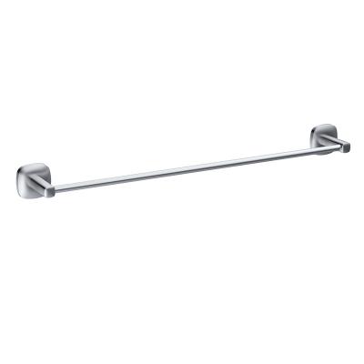 China Gold Stainless Steel Modern Simple Towel Bar Bathroom Good Quality Sanitary Accessory for sale