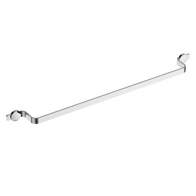 China Modern Hot Selling Protable Copper Alloy Chrome Single Towel Bars For Bathroom for sale