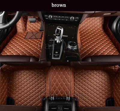 China Mens Car Floor Mat Carpet Full Set Leather Easy Cleaned Luxury Tailored Custom Floor Mats for sale