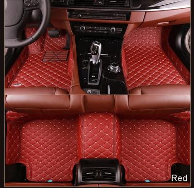 China Easy Fit 11 Years Large Factory Promotion Wholesale 5d PVC XPE Durable Leather Car Interior Accessories Luxury Anti-Slip Mats for sale