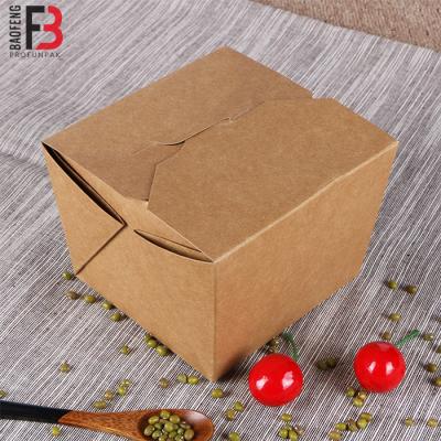 China Disposable Wholesale Fast Food Take Out Boxes For Fried Chicken Fish And Chips Box for sale