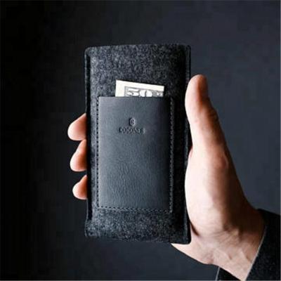 China Wholesale Custom Bohemian Leather Business Card Holder Passport Card Holder Passport Cover Business Card Holder for sale