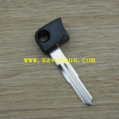 China Brass AC emergency key indert blade for smart key (HON58R/ID46 chip) for sale