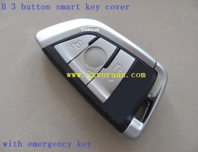 China B 3 Brass High Quality Button Smart Key Cover With Emergency Key for sale