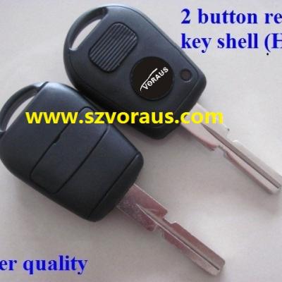 China Replacement Brass Key Button 2 Remote Key B Shell (HU58, with conductive pad) for sale