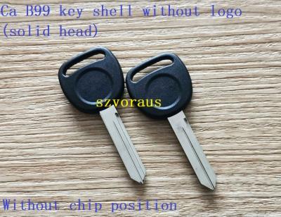 China New Uncut Brass Shell Key Replacement For Che 2 Button Remote Key (HU43 Blade) for sale