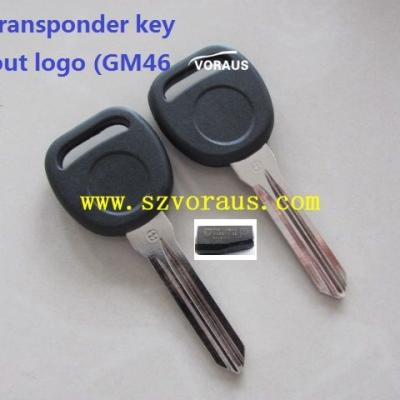 China Brass Che transponder chip key 46chip transponder key (GM46 chip no logo) for sale