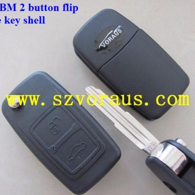 China ORIGINAL Cher 2 Brass Button Flip Remote Key Shell (M11blade -9BM) for sale