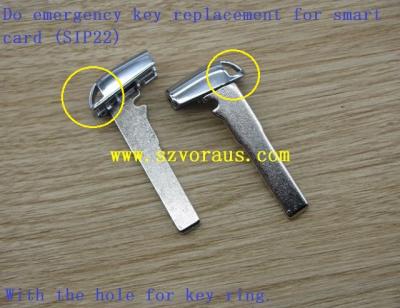 China Brass Emergency Blade Remote Key Insert FOB Replacement For Make for sale