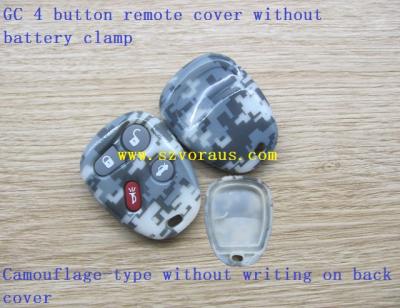 China GC 4 Brass Button Remote Key Cover Case (Without Battery Clamp) for sale