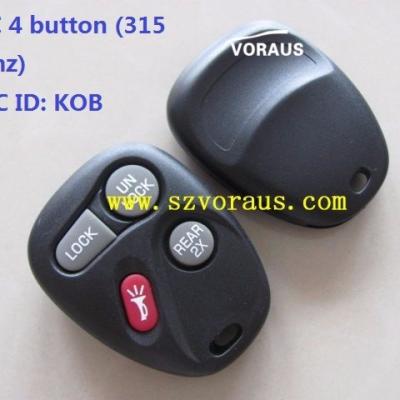 China Brass Higher Quality Keyless GC 4 Button Remote Key FOB (315 MHz) KOBUT1BT for sale