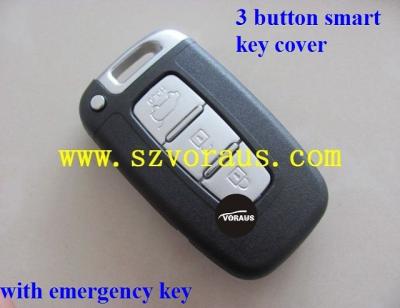 China High Quality Brass Shell Remote Key For Hy 3 Button Smart Key Fob for sale