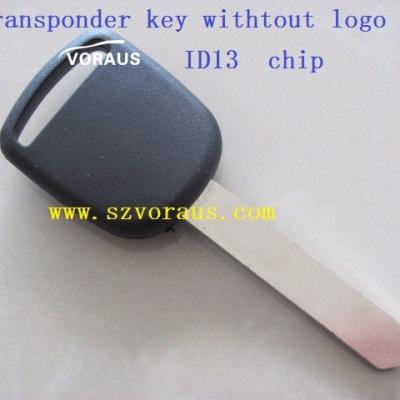 China New design Ho id13 ignition key chip transponder brass key (non logo) for sale