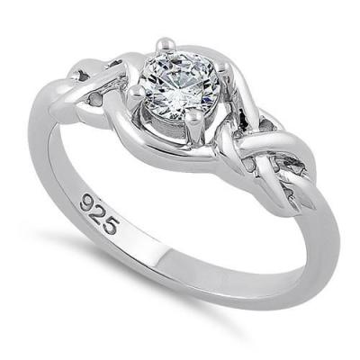 China 925 Sterling Silver Ring Custom Latest Design Jewelry Women Wedding Promise Couple Diamond 925 Sterling Silver Ring for sale