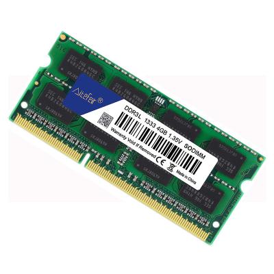 China LAPTOP RAM 8GB 1.35V 204PIN DDR3 4GB RAM 8GB PC3-12800S 1600MHz 4GB ddr3 RAM PC3 1333S 1.35V 4GB DDR3 LAPTOP for sale