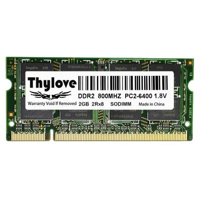 China LAPTOP Thglove Memory Notebook 2GB 800Mhz RAM PC2-5300s DDR2 2GB Notebook RAM 1.8V for sale