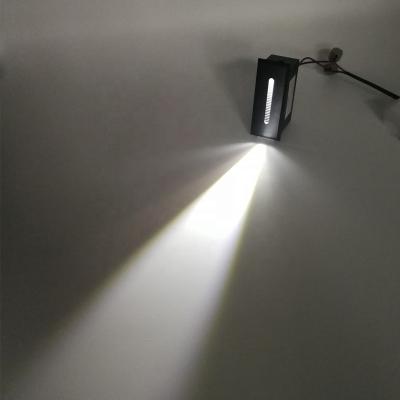 China Modern Rectangle AC100-265V Wall Sconce Lighting Rectangle AC100-265V Modern Recessed Led Indoor Led Hallway Staircase Staircase Lamp for sale