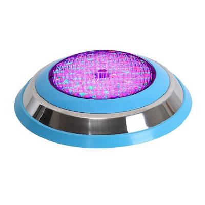 China 12-54W LANDSCAPE Underwater Lights Surface Mounted LED Pool Light IP68 12V Stainless Steel Lamp For Fountain Spa Pond for sale